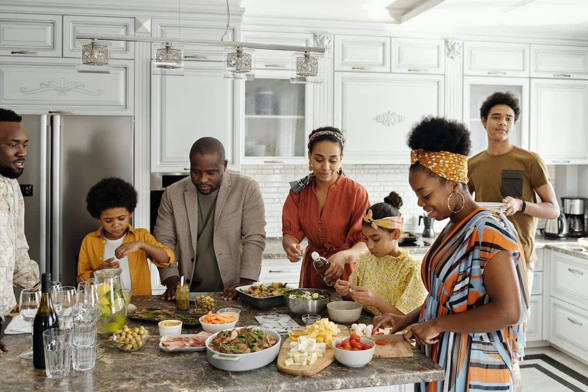 famille repas