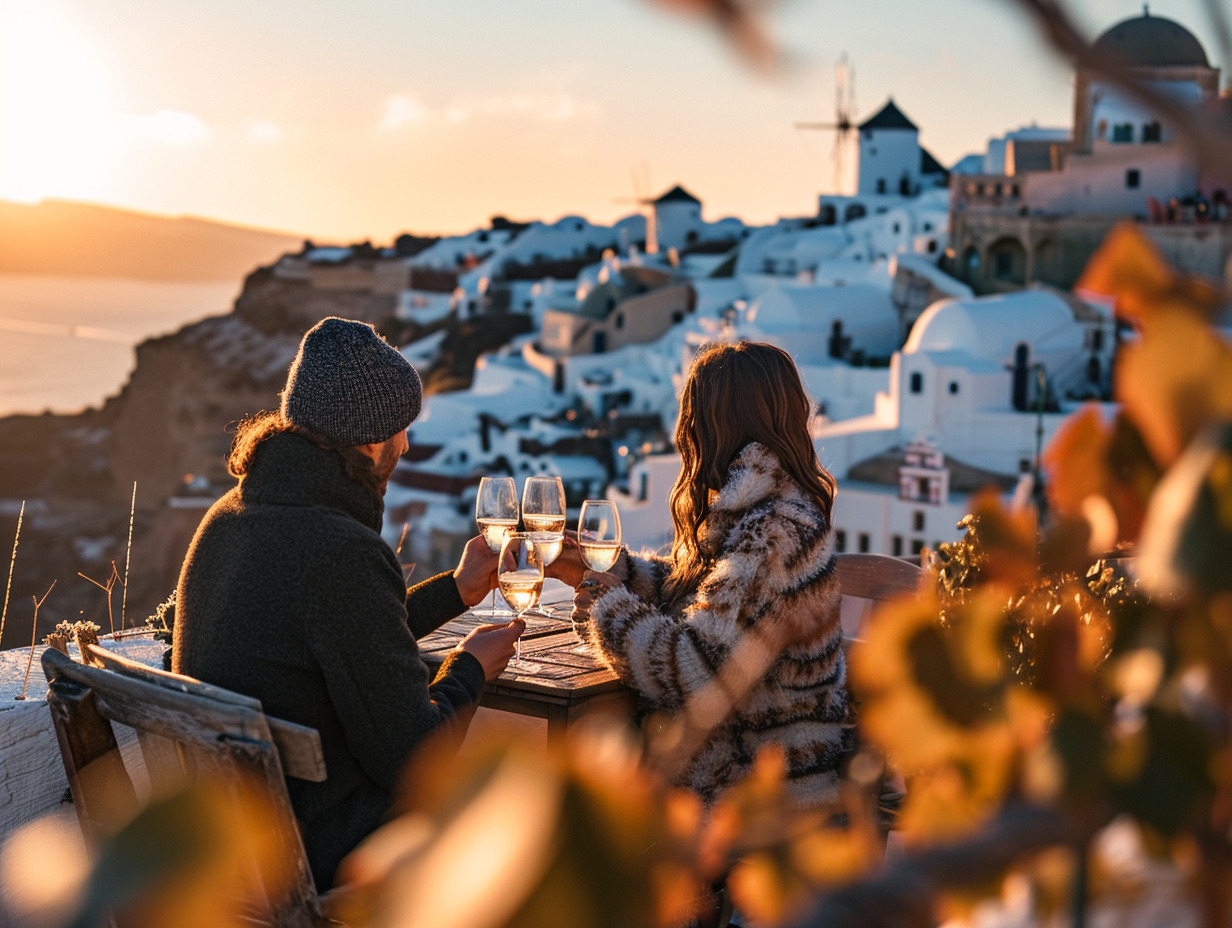 santorin vignobles