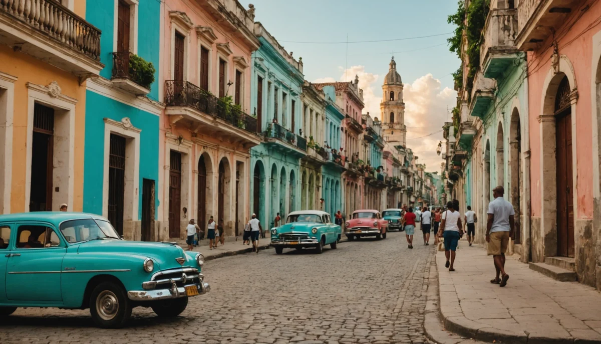 rue à Cuba