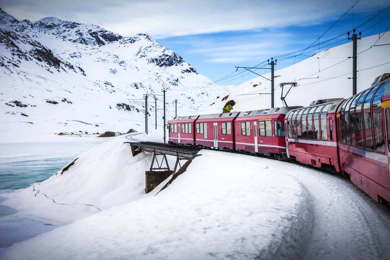 voyage en train panoramique Suisse