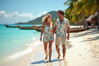 Paysages paradisiaques des îles de la Polynésie française