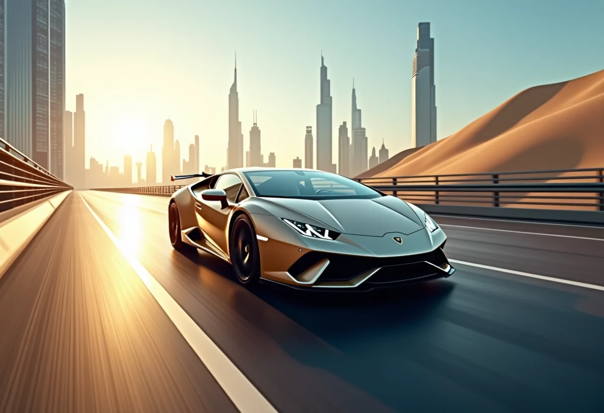 louer lamborghini à dubaï